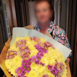 Ziedu piegāde uz Rīga pilsētu. Atskaite Nr. 5844