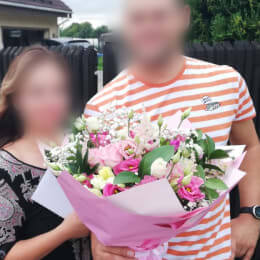 Ziedu piegāde uz Dreiliņi pilsētu. Atskaite Nr. 5853