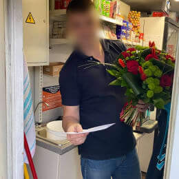 Ziedu piegāde uz Rīga pilsētu. Atskaite Nr. 5882