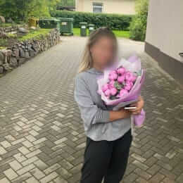 Ziedu piegāde uz Salaspils pilsētu. Atskaite Nr. 5896