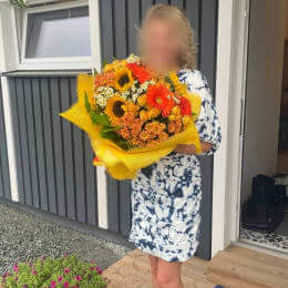 Ziedu piegāde uz Kadaga pilsētu. Atskaite Nr. 5900