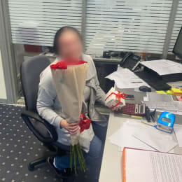 Ziedu piegāde uz Rīga pilsētu. Atskaite Nr. 5954