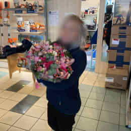 Ziedu piegāde uz Ogre pilsētu. Atskaite Nr. 6005