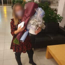 Ziedu piegāde uz Rīga pilsētu. Atskaite Nr. 6006