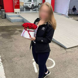 Ziedu piegāde uz Mārupe pilsētu. Atskaite Nr. 6015