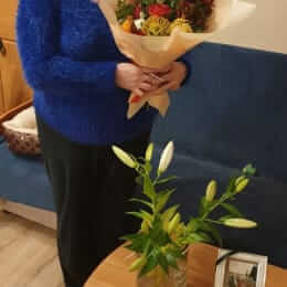 Ziedu piegāde uz Rīga pilsētu. Atskaite Nr. 6023