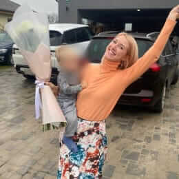 Ziedu piegāde uz Mārupe pilsētu. Atskaite Nr. 6033