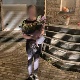 Ziedu piegāde uz Mārupe pilsētu. Atskaite Nr. 6044