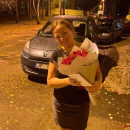 Ziedu piegāde uz Baloži pilsētu. Atskaite Nr. 6051