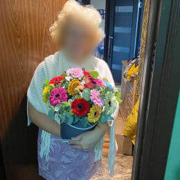 Ziedu piegāde uz Rīga pilsētu. Atskaite Nr. 6056