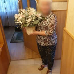 Ziedu piegāde uz Rīga pilsētu. Atskaite Nr. 6058