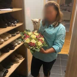 Ziedu piegāde uz Mārupe pilsētu. Atskaite Nr. 6065