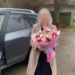 Ziedu piegāde uz Rīga pilsētu. Atskaite Nr. 6066