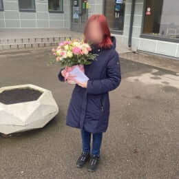 Ziedu piegāde uz Rīga pilsētu. Atskaite Nr. 6076