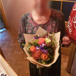 Ziedu piegāde uz Rīga pilsētu. Atskaite Nr. 6080