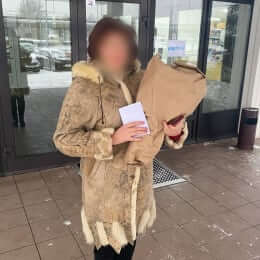 Ziedu piegāde uz Rīga pilsētu. Atskaite Nr. 6085