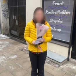 Ziedu piegāde uz Rīga pilsētu. Atskaite Nr. 6103