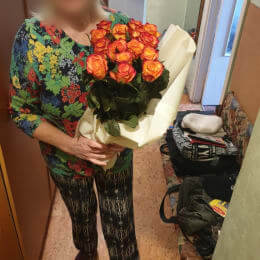 Ziedu piegāde uz Rīga pilsētu. Atskaite Nr. 6106