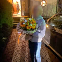 Ziedu piegāde uz Rīga pilsētu. Atskaite Nr. 6109