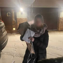 Ziedu piegāde uz Daugavmala pilsētu. Atskaite Nr. 6116