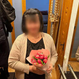 Ziedu piegāde uz Olaine pilsētu. Atskaite Nr. 6134