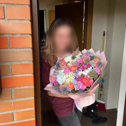 Ziedu piegāde uz  pilsētu. Atskaite Nr. 6140