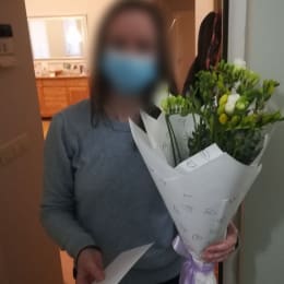 Ziedu piegāde uz Rīga pilsētu. Atskaite Nr. 6141