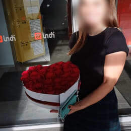 Ziedu piegāde uz Rīga pilsētu. Atskaite Nr. 6154