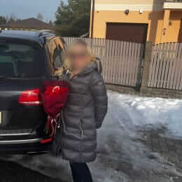 Ziedu piegāde uz Rīga pilsētu. Atskaite Nr. 6157