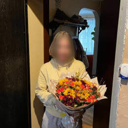 Ziedu piegāde uz Rīga pilsētu. Atskaite Nr. 6163