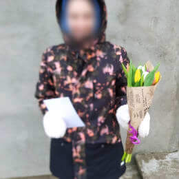 Flower delivery to Jelgava. Report No. 6188