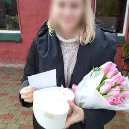 Ziedu piegāde uz Kalni pilsētu. Atskaite Nr. 6194