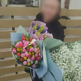 Ziedu piegāde uz Liepāja pilsētu. Atskaite Nr. 6196