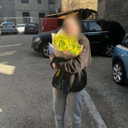 Ziedu piegāde uz Rīga pilsētu. Atskaite Nr. 6217