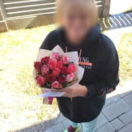 Ziedu piegāde uz Ragaciems pilsētu. Atskaite Nr. 6227