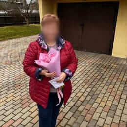 Ziedu piegāde uz Ādaži pilsētu. Atskaite Nr. 6235