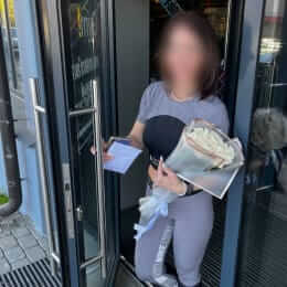 Ziedu piegāde uz Rīga pilsētu. Atskaite Nr. 6245