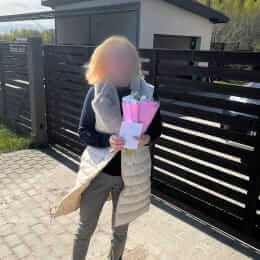 Ziedu piegāde uz  pilsētu. Atskaite Nr. 6277