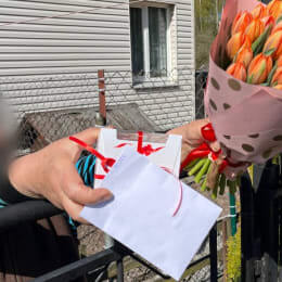 Ziedu piegāde uz Medemciems pilsētu. Atskaite Nr. 6282