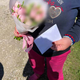 Ziedu piegāde uz Dzērumi pilsētu. Atskaite Nr. 6292