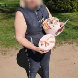 Ziedu piegāde uz  pilsētu. Atskaite Nr. 6300