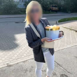 Ziedu piegāde uz Jūrmala pilsētu. Atskaite Nr. 6353