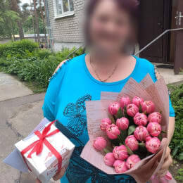 Ziedu piegāde uz Skulte pilsētu. Atskaite Nr. 6365