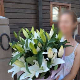 Ziedu piegāde uz Garupe pilsētu. Atskaite Nr. 6375