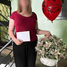 Ziedu piegāde uz Rīga pilsētu. Atskaite Nr. 6380