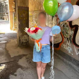 Ziedu piegāde uz Rīga pilsētu. Atskaite Nr. 6396