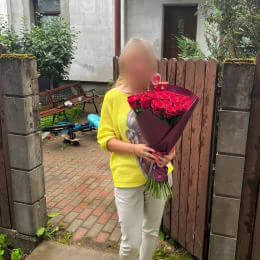 Ziedu piegāde uz Mārupe pilsētu. Atskaite Nr. 6400