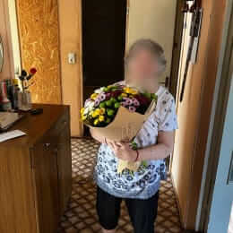 Ziedu piegāde uz Jaunolaine pilsētu. Atskaite Nr. 6405