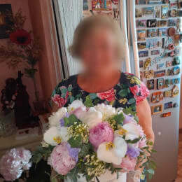 Ziedu piegāde uz Rīga pilsētu. Atskaite Nr. 6407