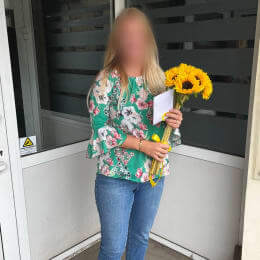 Ziedu piegāde uz Rīga pilsētu. Atskaite Nr. 6427